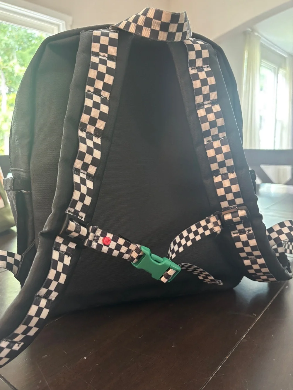 STATE kids black sherpa lightning bolt backpack